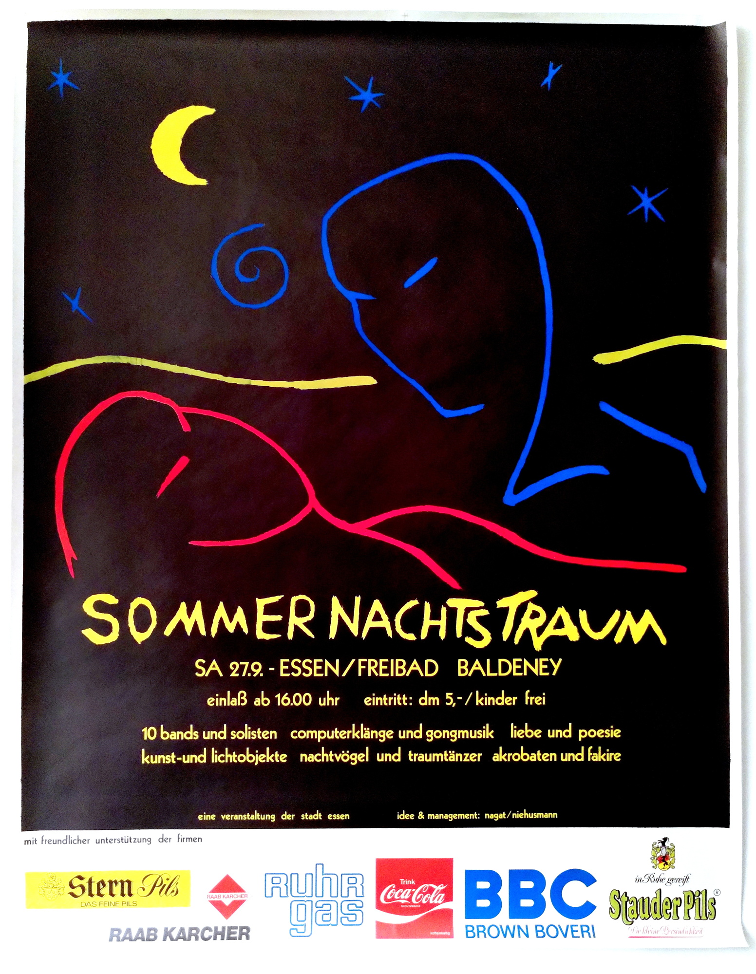 Sommernachtstraum am See, Plakat