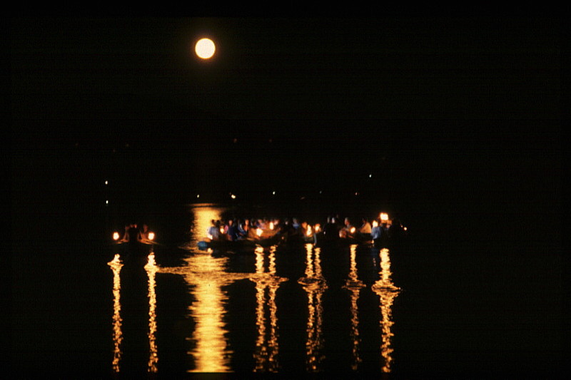 Foto Vollmond am See 1985, No 11